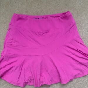IBKUL Vibrant Pink Skater Skirt